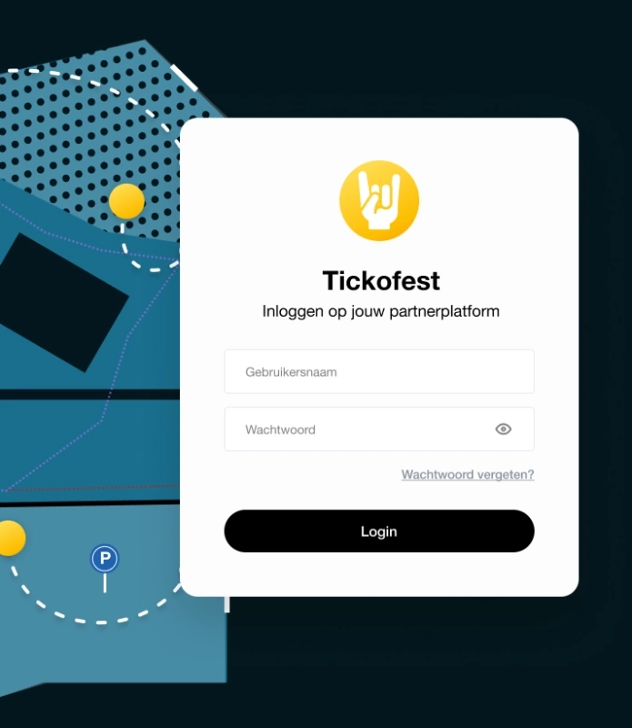 Een illustratie om aan te geven dat Tickoweb ook veelzijdig is als partnerplatform.